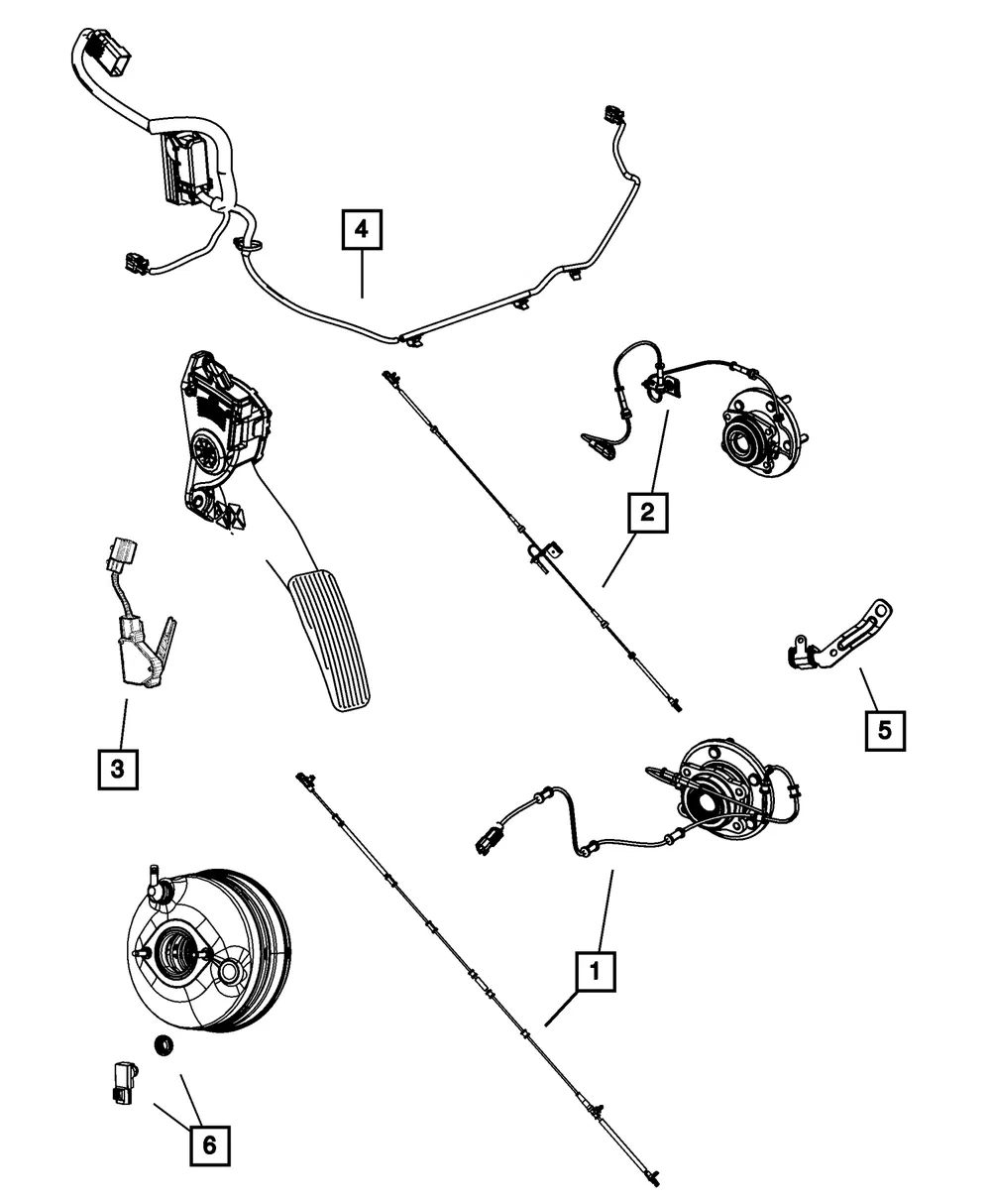 Pressure Sensor - Mopar (5179922AA)