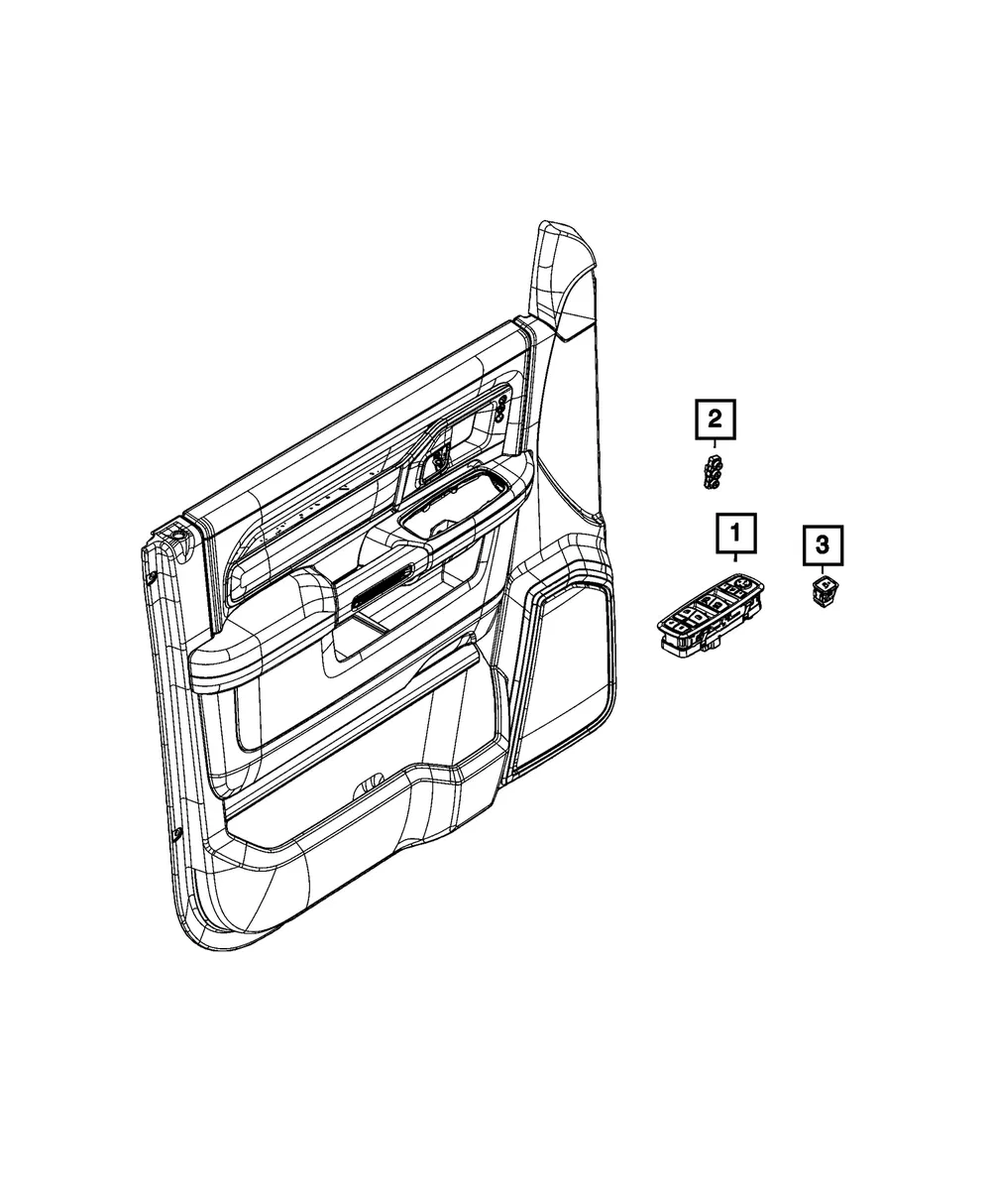 Mirror Switch - Mopar (52112478aa)