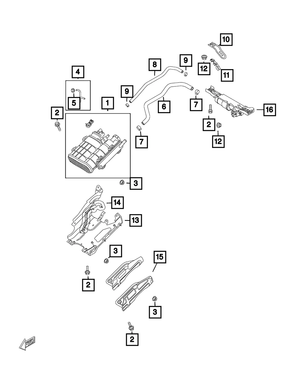 Evaporative System Integrity Module Detector - Mopar (5281320aa)