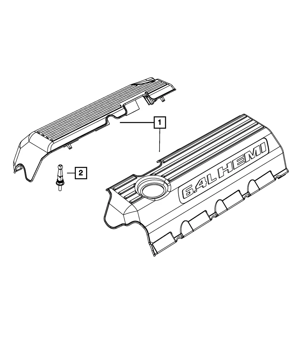 Wiring Protector Cover, Left Side - Mopar (53011535ac)