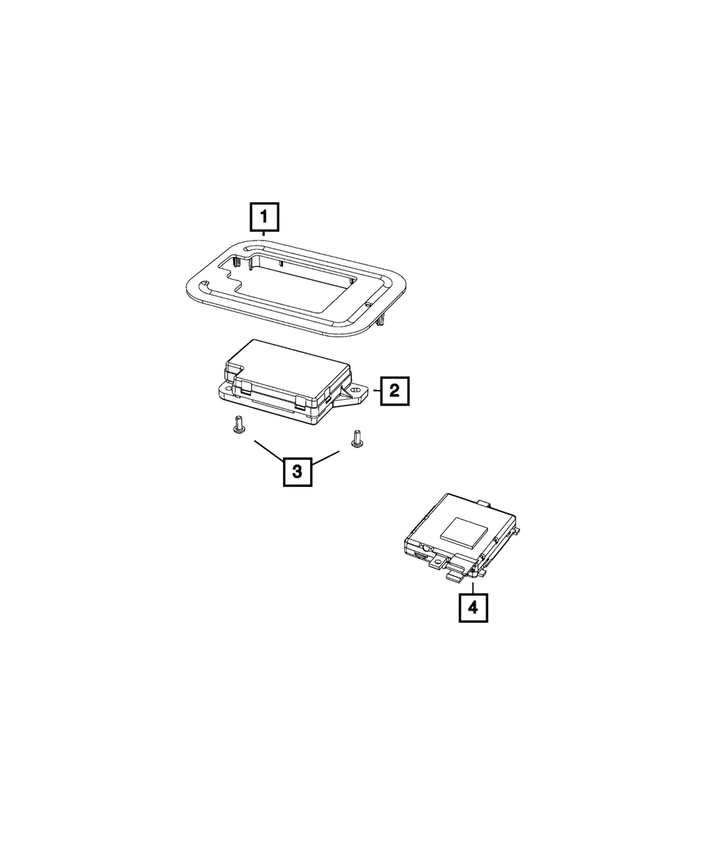 Module Bracket - Mopar (55315164aa)