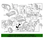 Engine Oil Level Sensor - GM (55575097)
