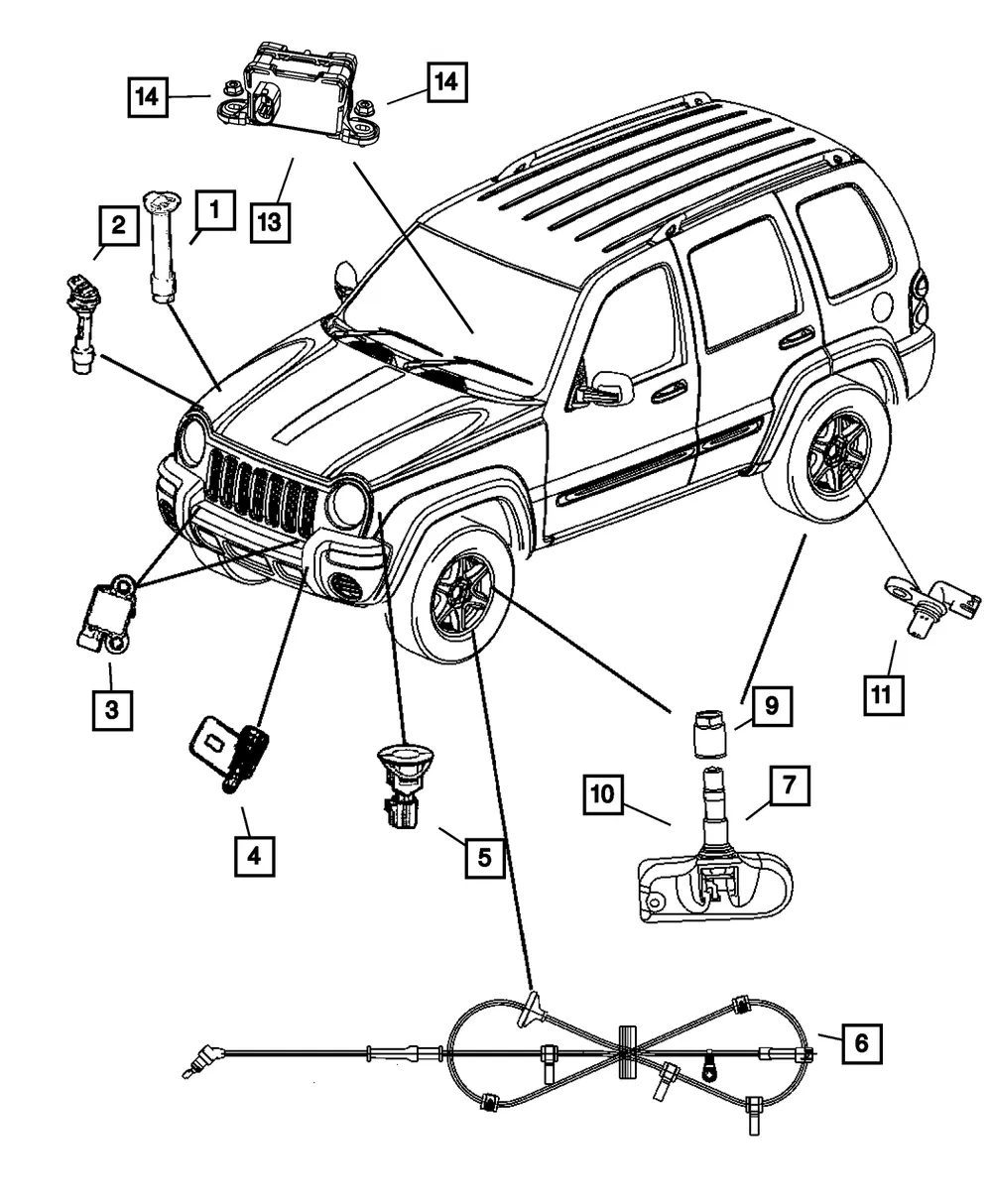 Dynamics Sensor - Mopar (56029327AB)