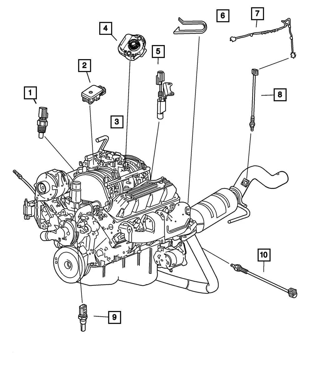 Map Sensor - Mopar (56029405)