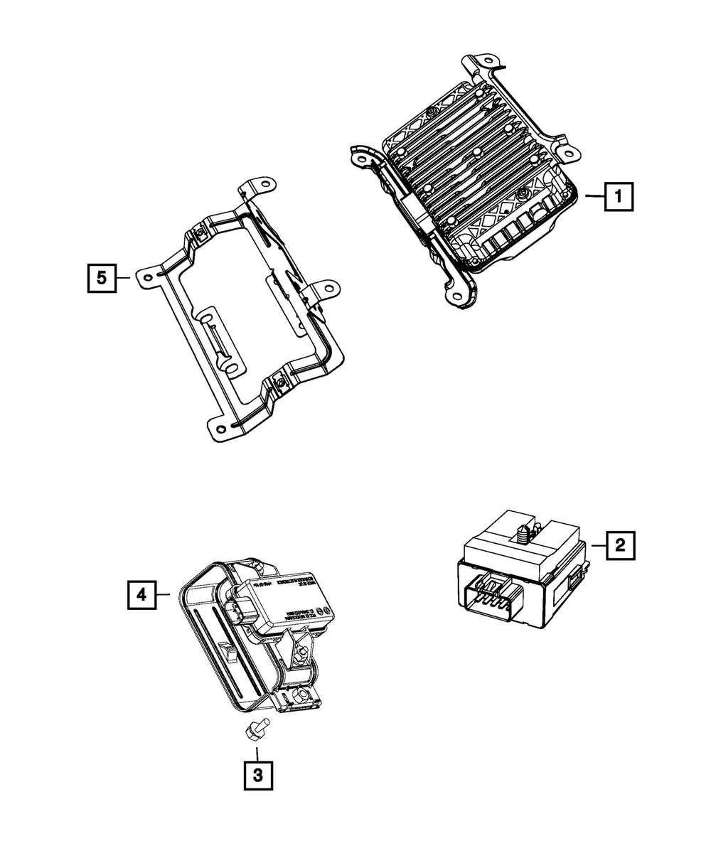 Inverter Module Bracket - Mopar (56029576AB)