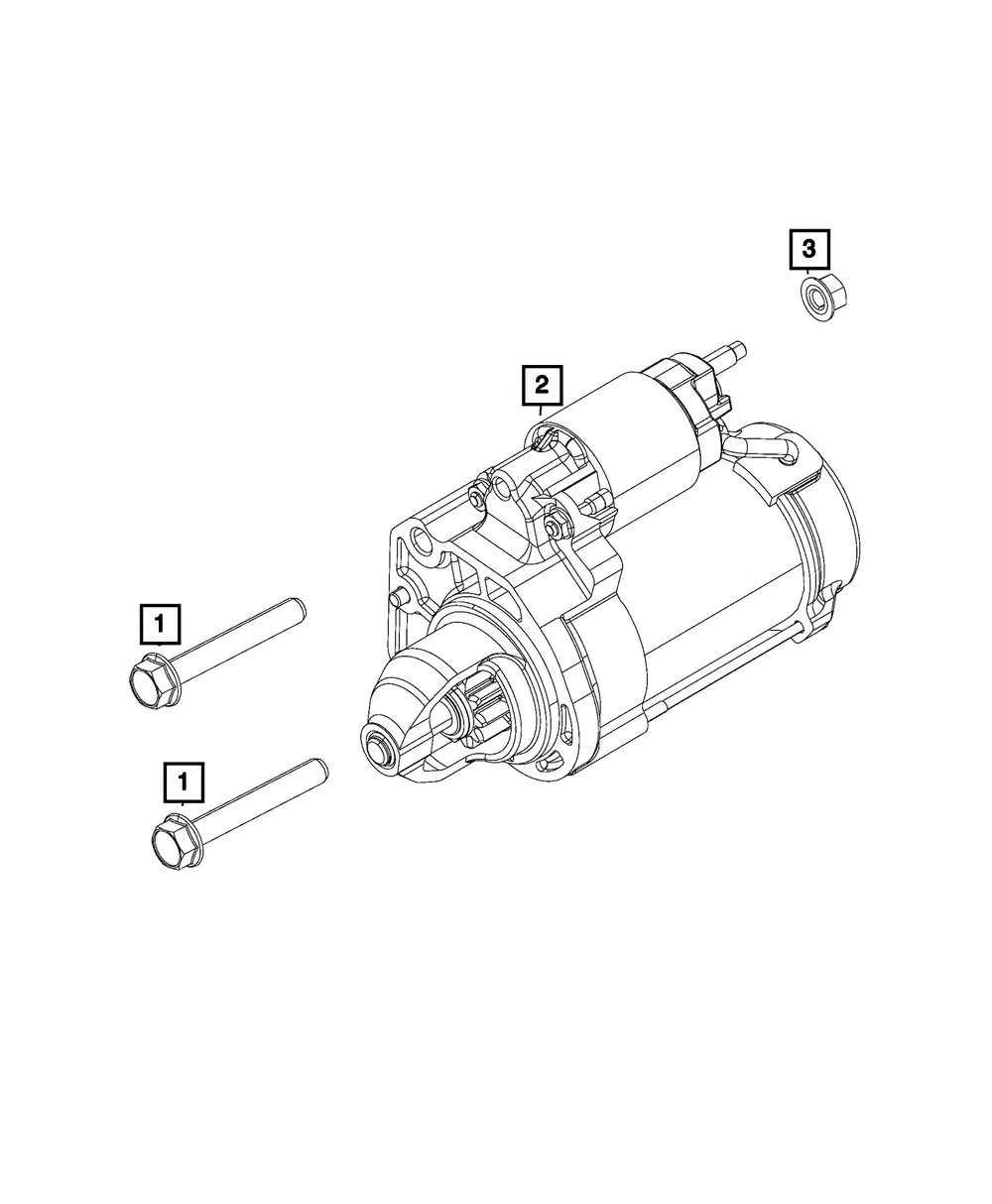 Engine Starter - Mopar (56029615ad)