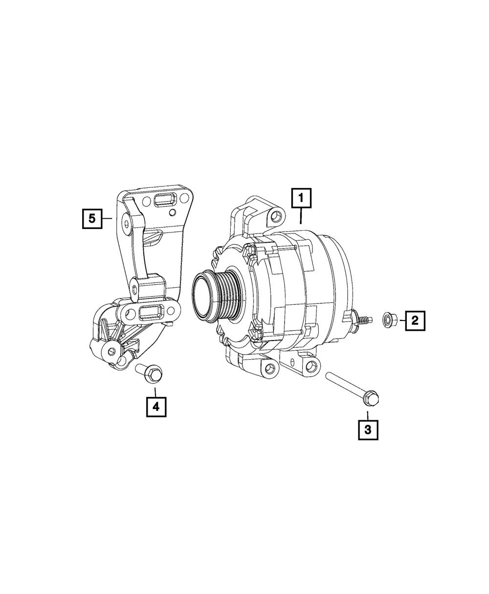 Engine Generator - Fiat (56029624ab)