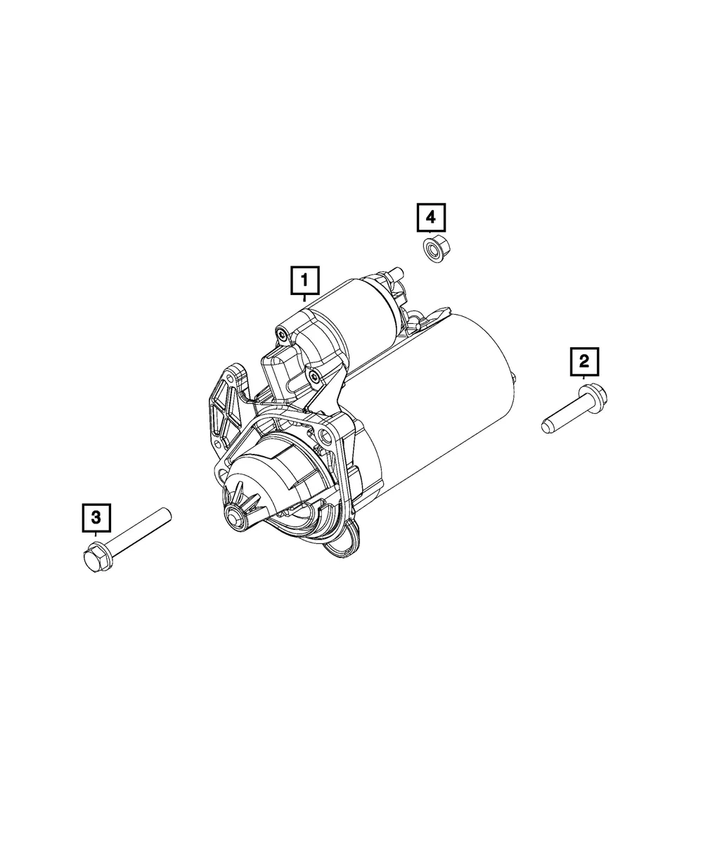 Engine Starter - Mopar (56029667ac)