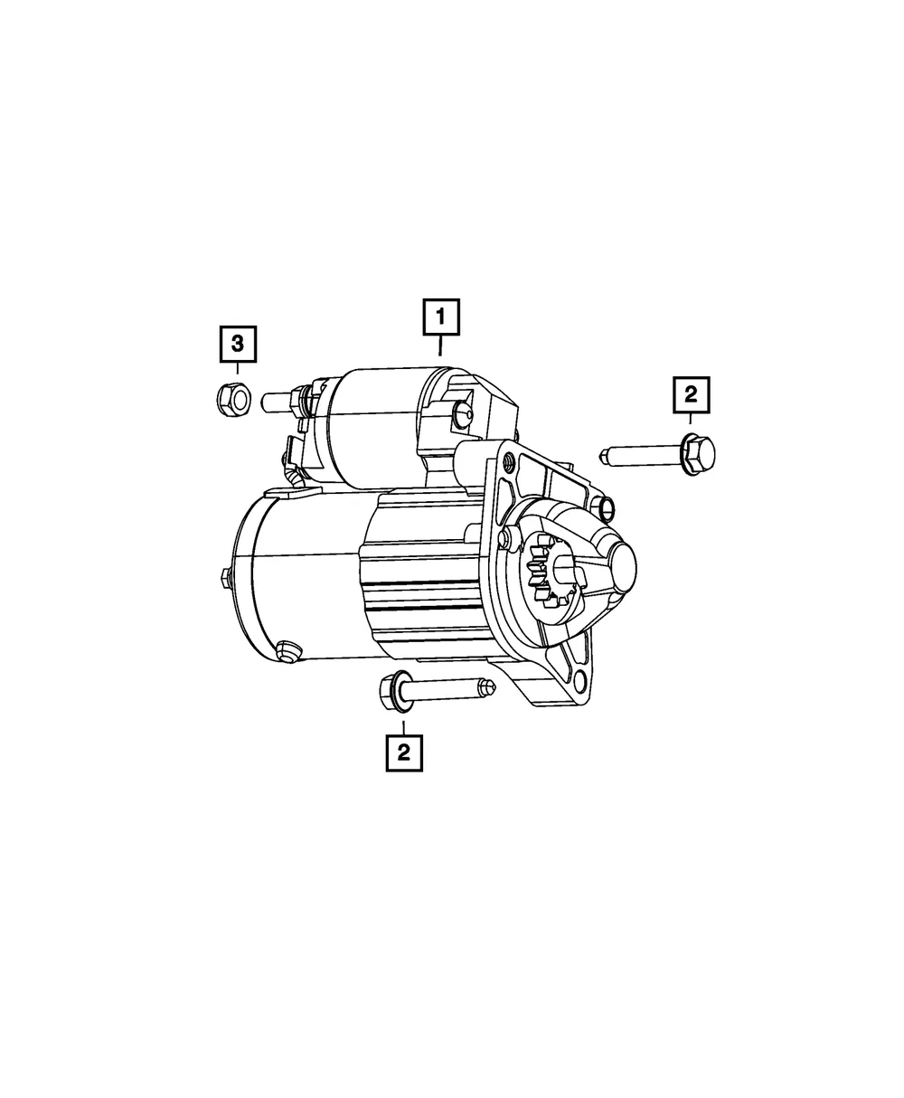 Engine Starter - Mopar (56029698AA)