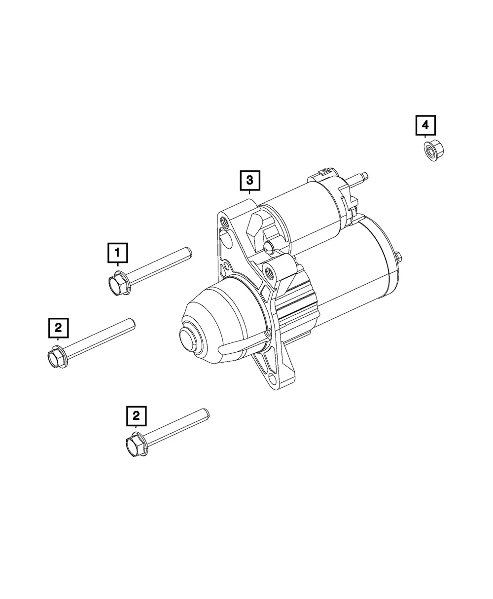 Engine Starter - Mopar (56029712ac)