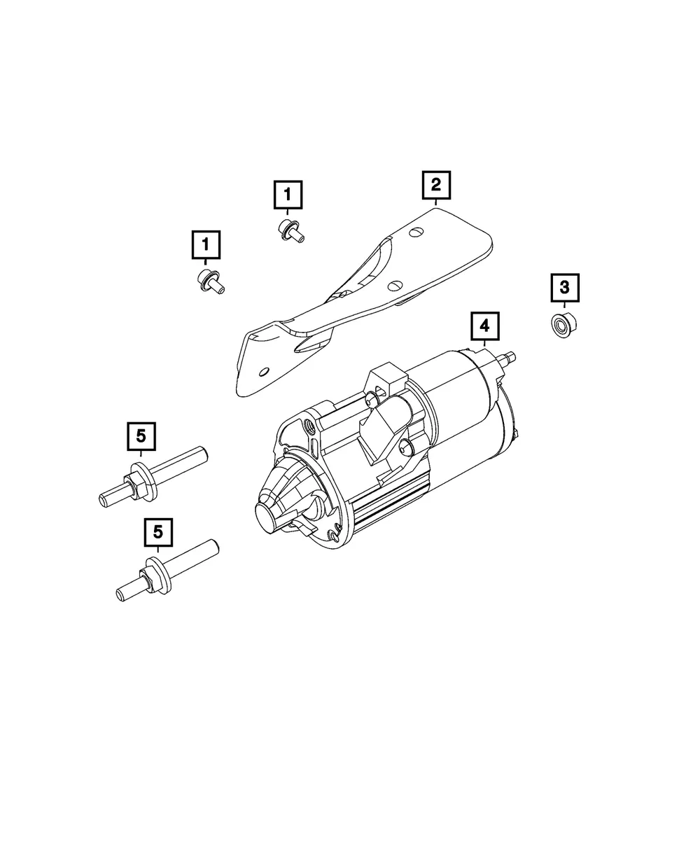 Engine Starter - Mopar (56029722AA)
