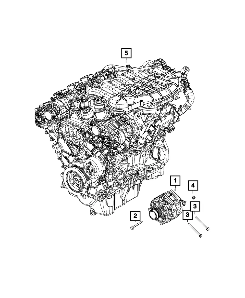 Engine Generator - Mopar (56029733AC)
