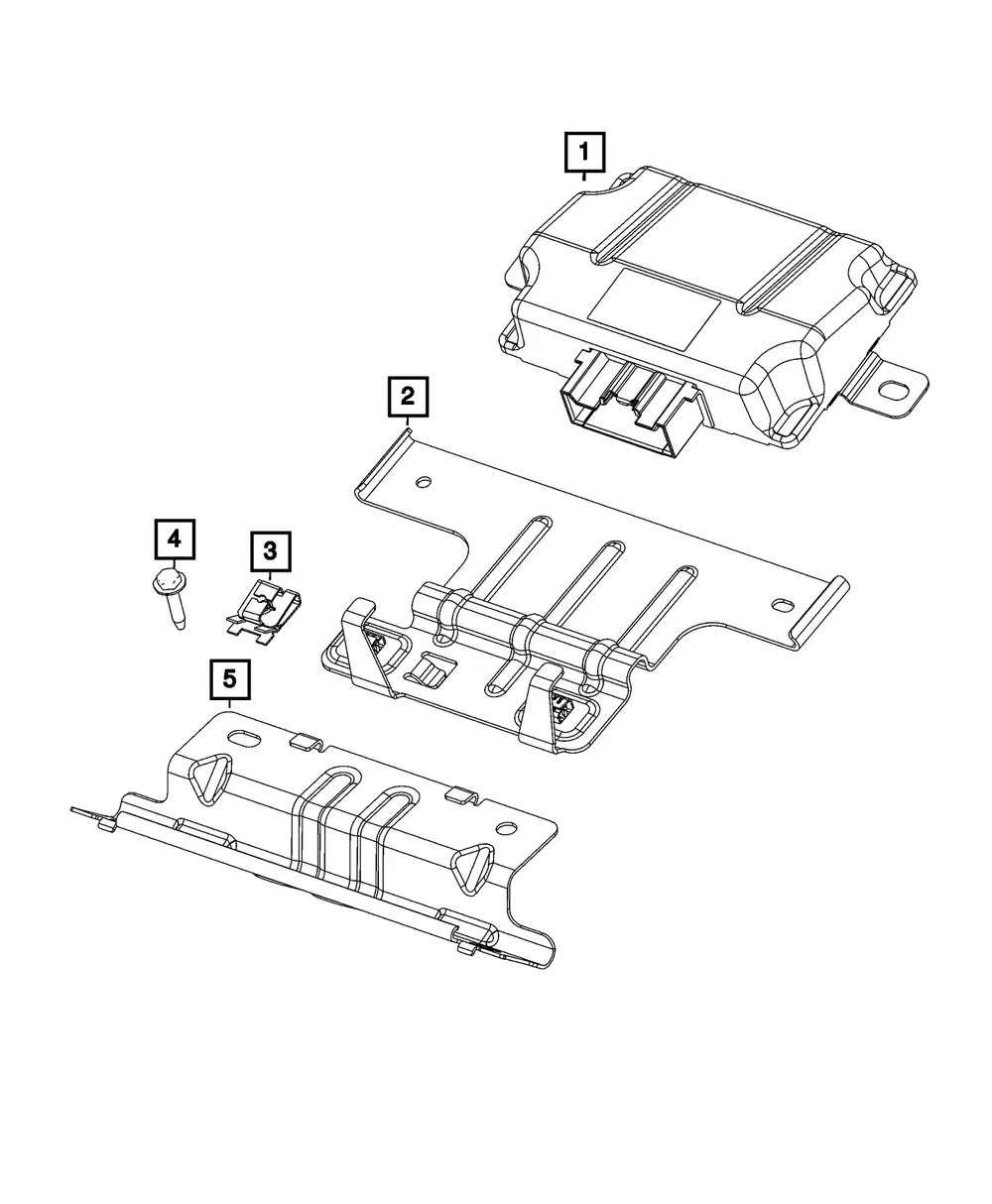 Module Bracket - Mopar (56029756AB)
