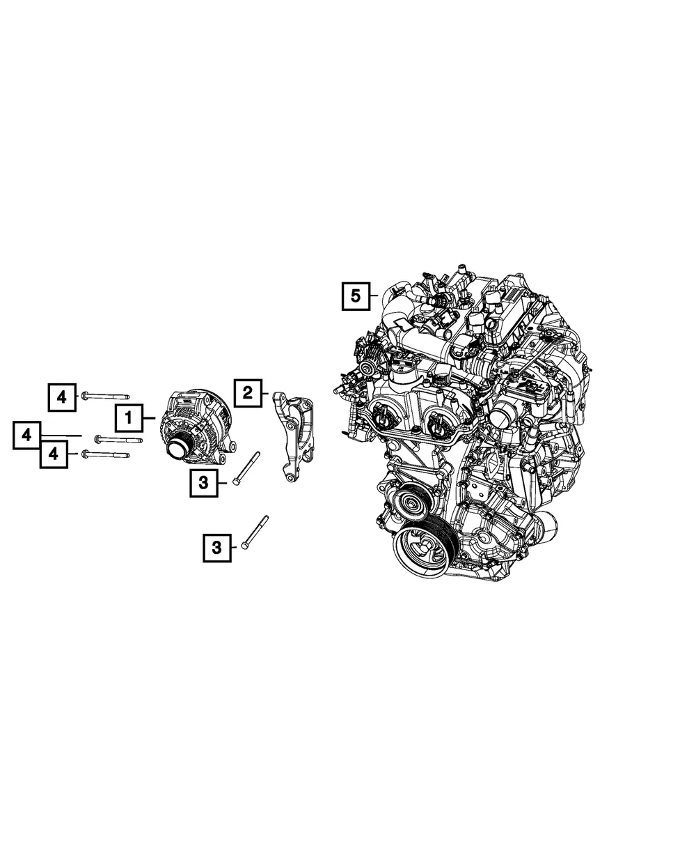 Engine Generator - Mopar (56029762AB)