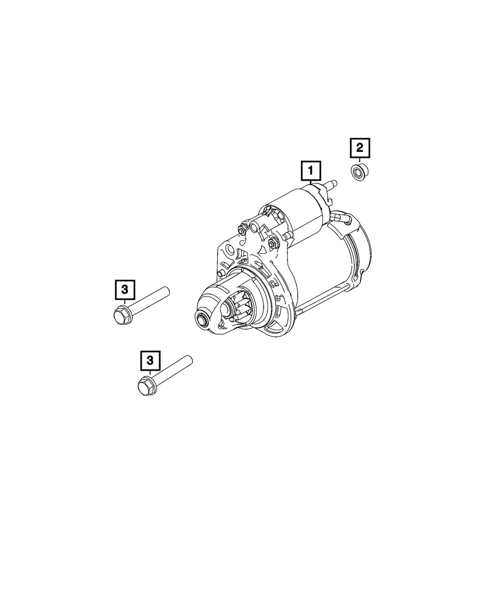 Engine Starter - Mopar (56029780AD)
