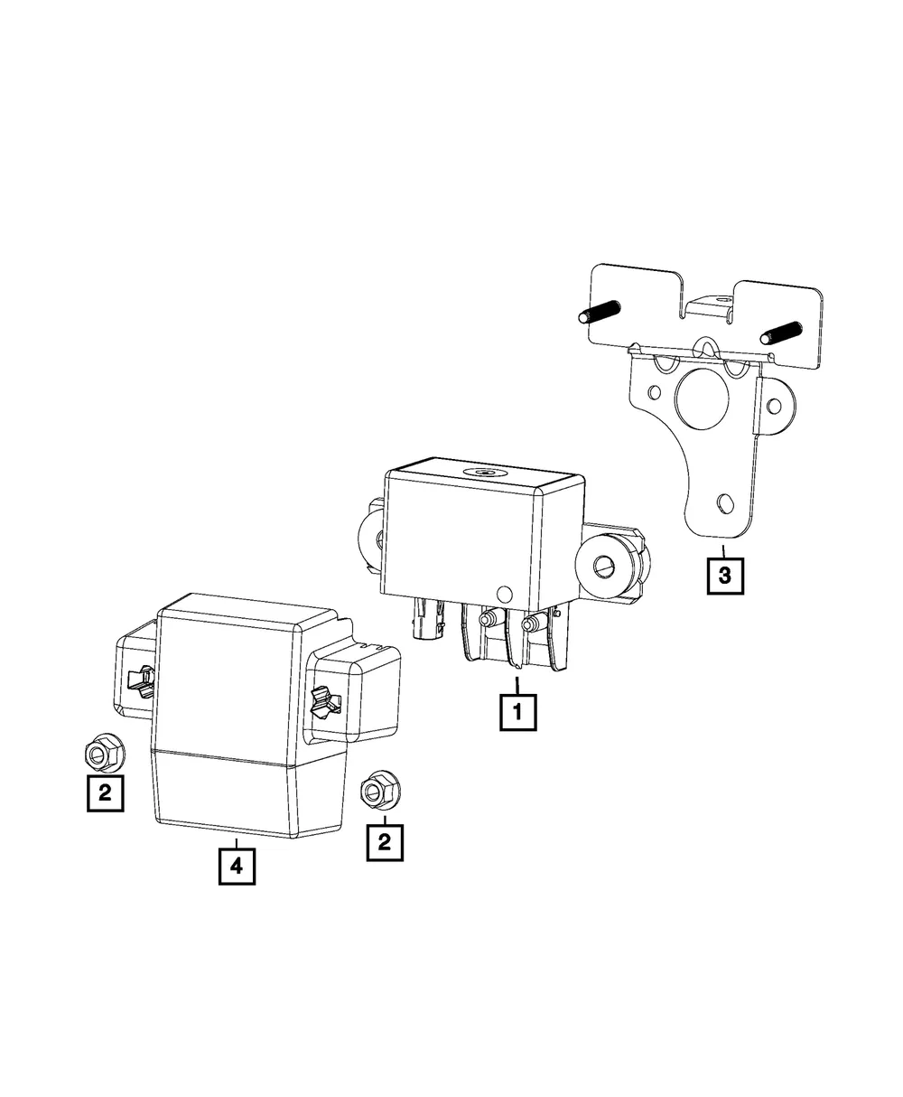 Relay Bracket - Mopar (56029813aa)