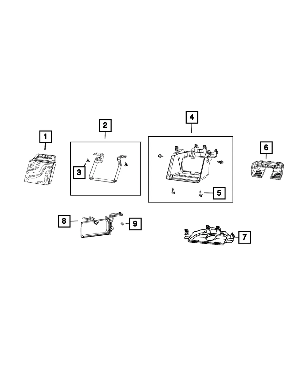 Module Cover - Mopar (56029828aa)