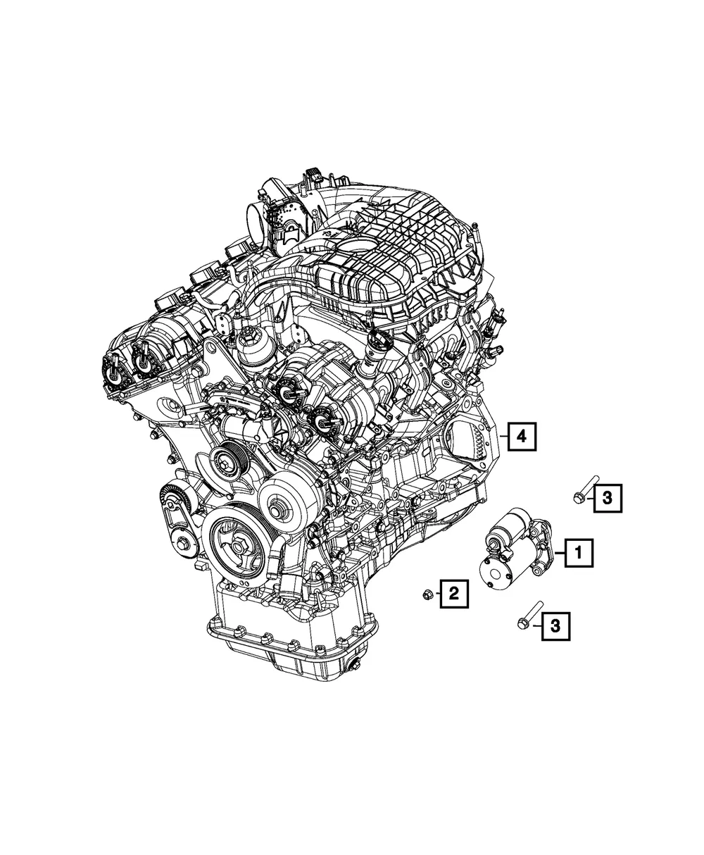 Engine Starter - Mopar (56029852AB)