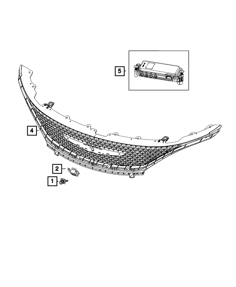 Forward Facing Camera Module - Mopar (56029920ab)