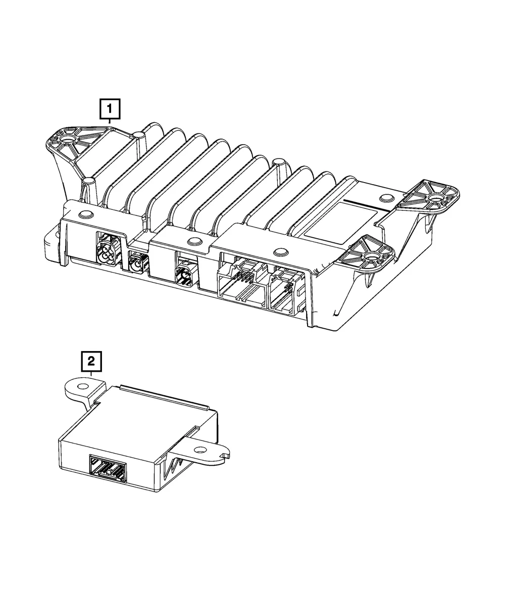 Park Assist Camera Control Module - Mopar (56029947AK)
