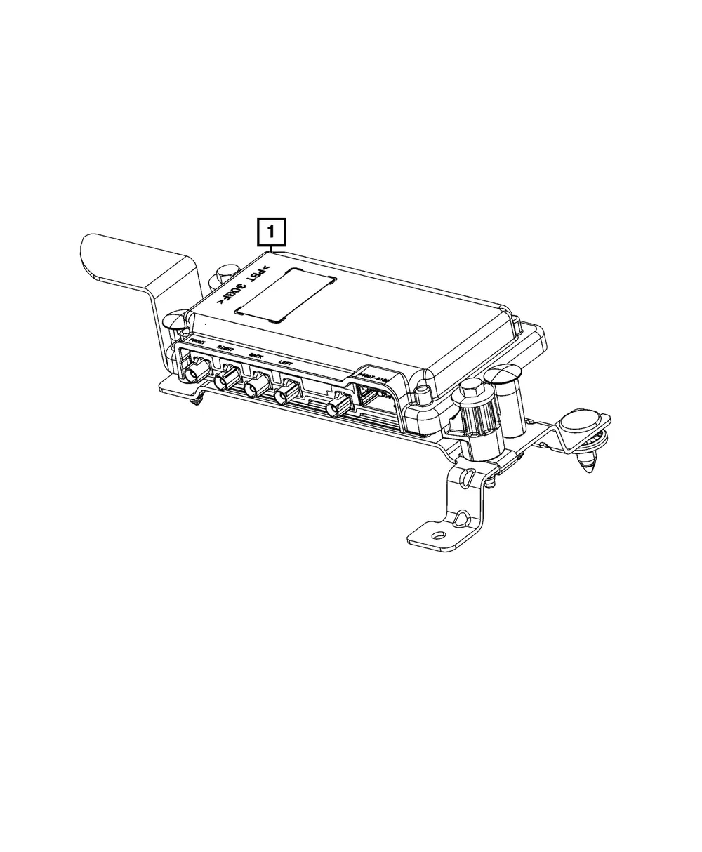 Surround Camera Processor Module - Mopar (56029964AF)