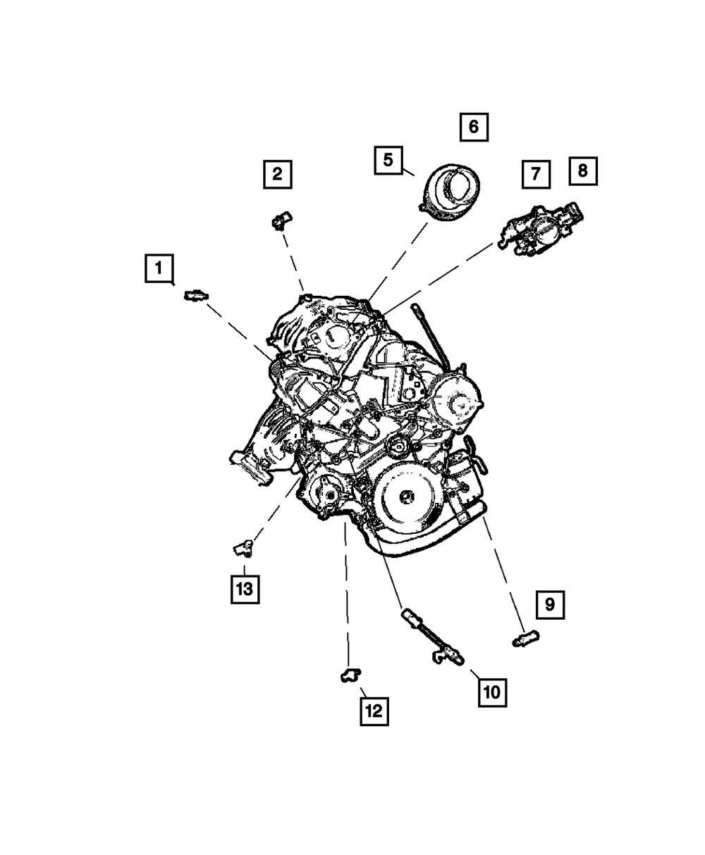 Map Sensor - Mopar (56041018AD)