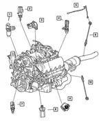 Map Sensor - Mopar (56041018)