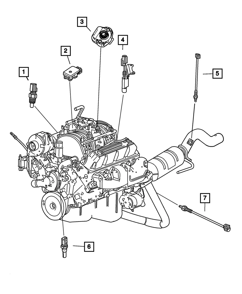 Oxygen Sensor - Mopar (56041212AE)