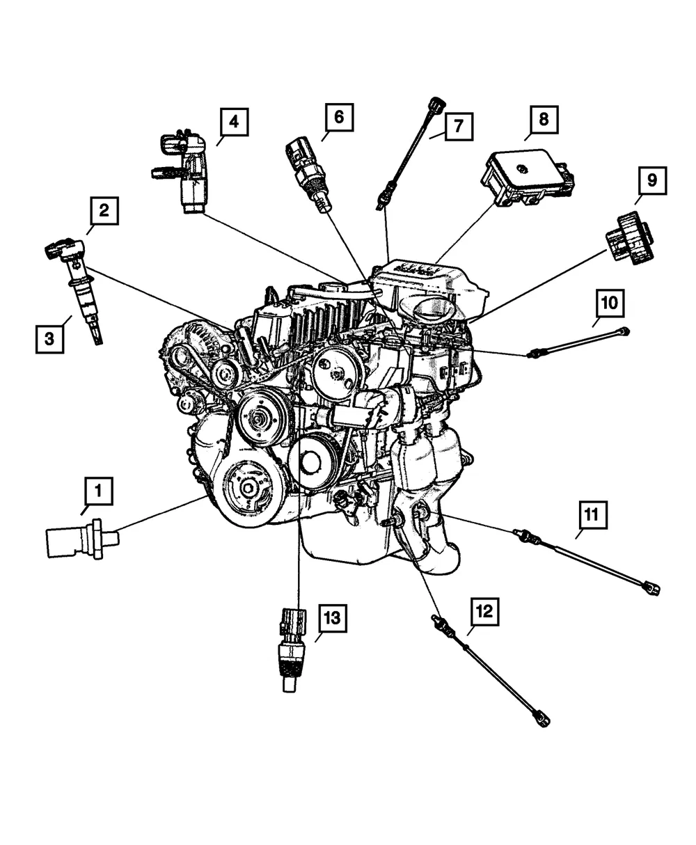 Oxygen Sensor - Mopar (56041213AG)
