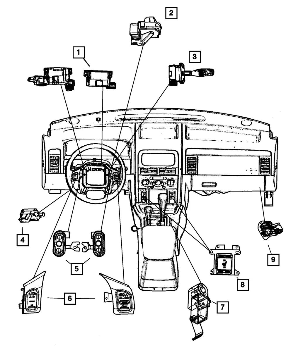 Ignition Switch - Mopar (56042476AC)