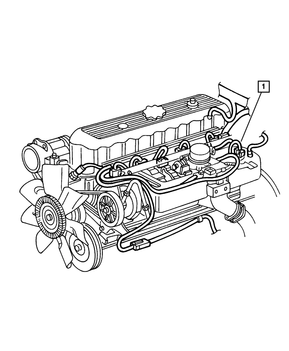 Engine Wiring - Mopar (56044216af)