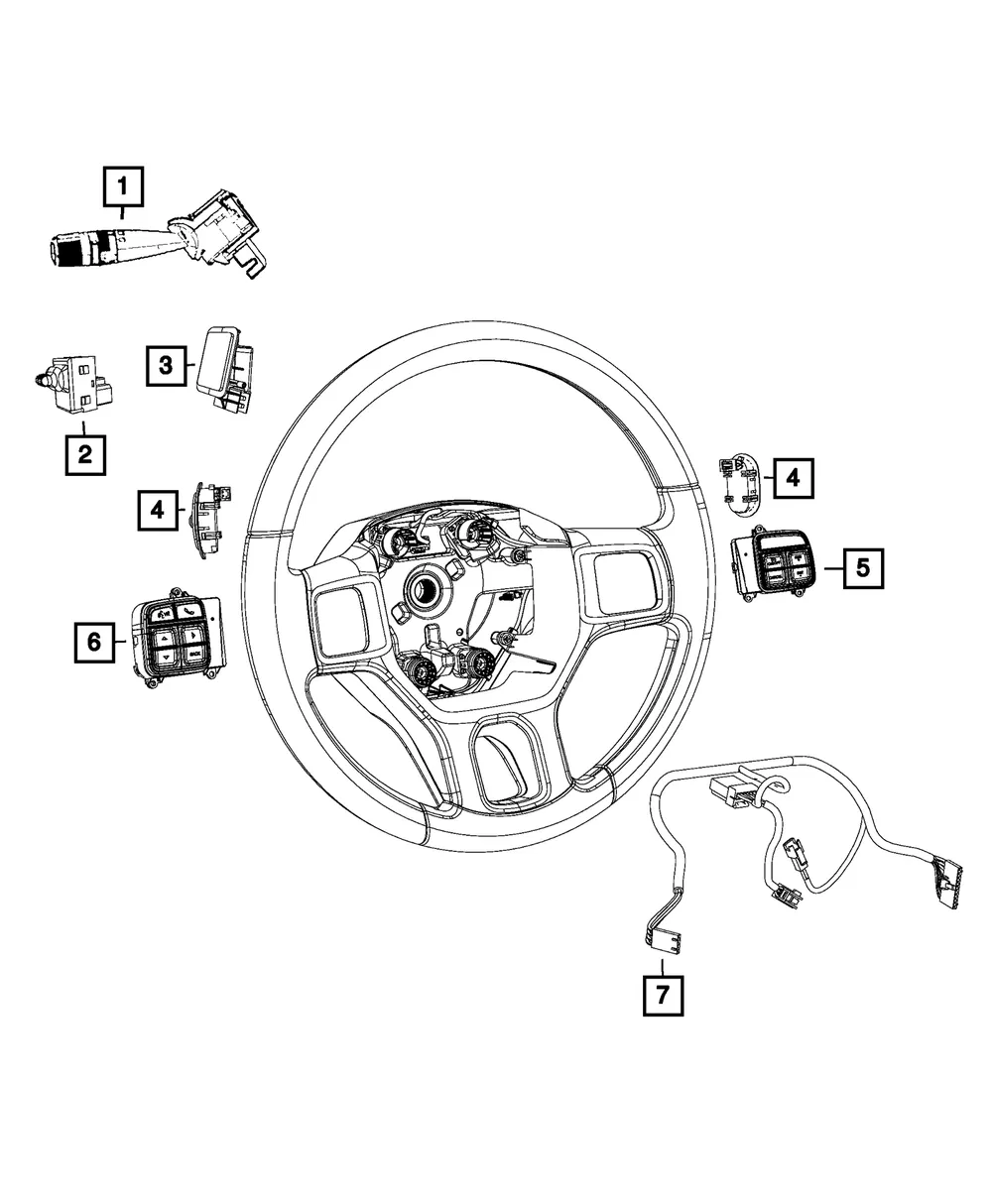 Evic Switch - Mopar (56054450AA)