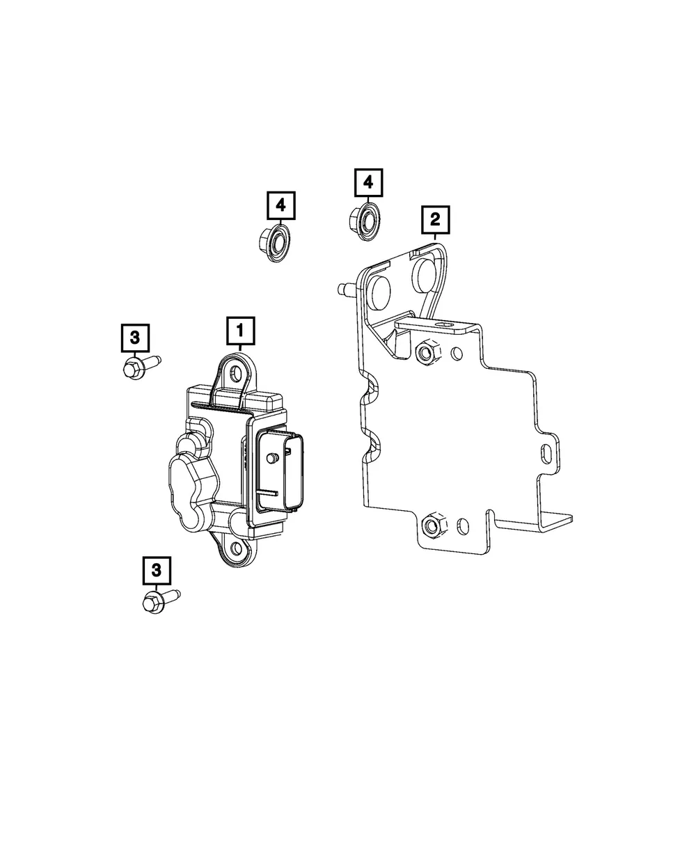Fuel Pump Control Module - Mopar (57009092AC)