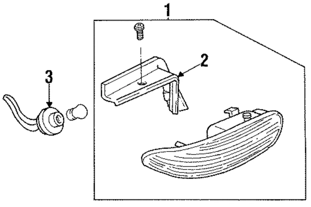 Lamp Asm Tail - GM (5978098)