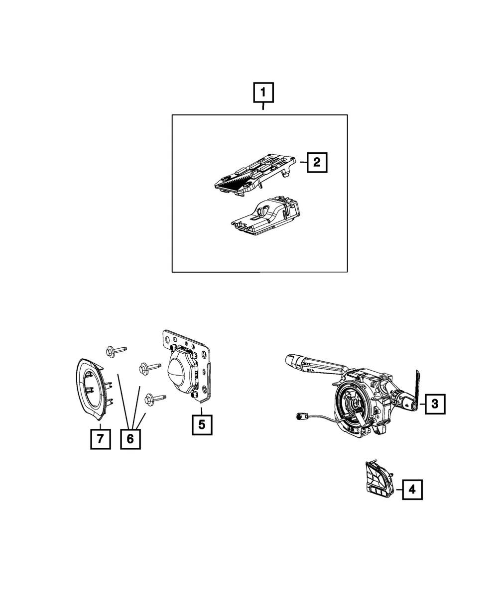Speed Control Switch - Mopar (5yl22xsaad)