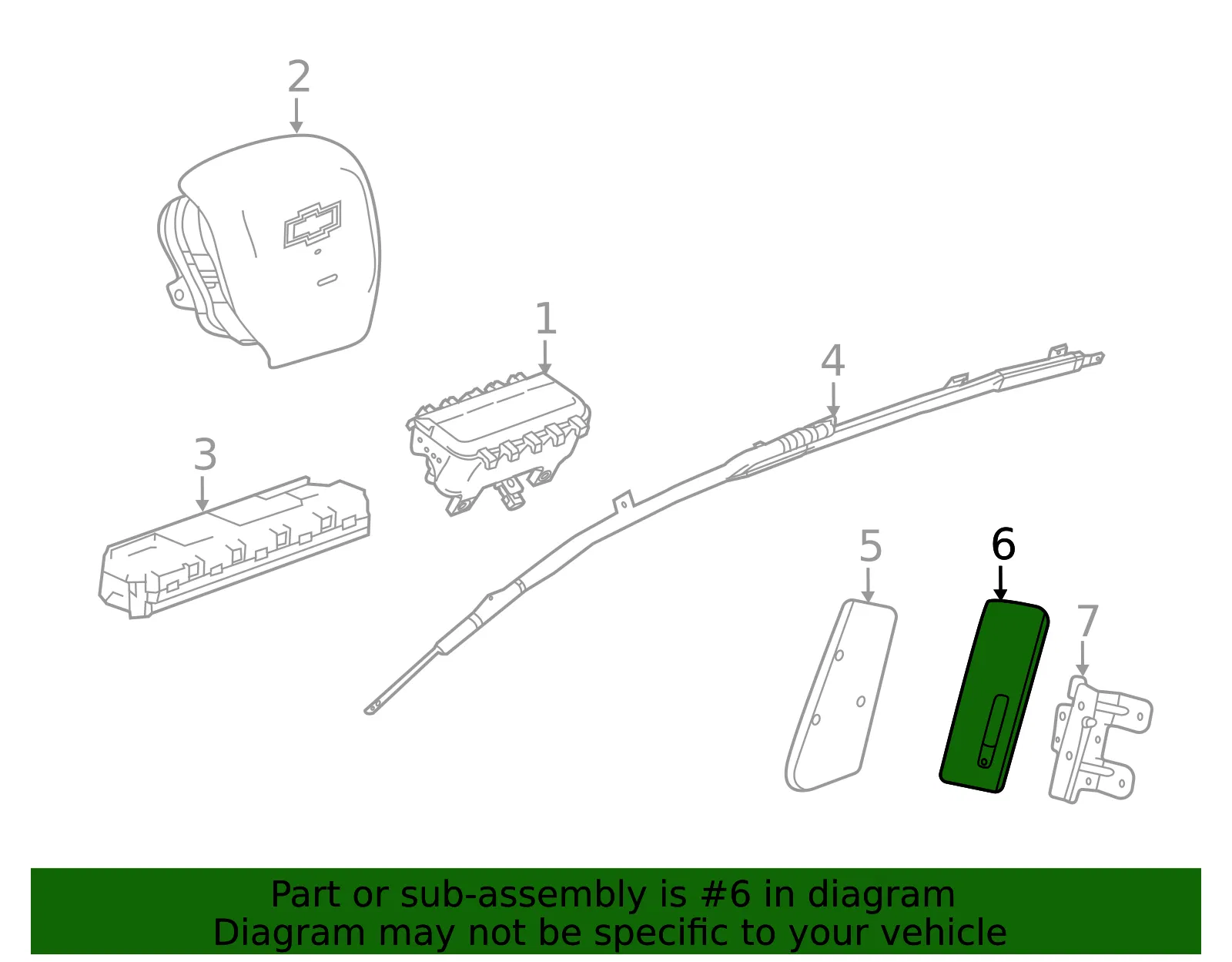 Side Impact Inflator Module - GM (60003021)