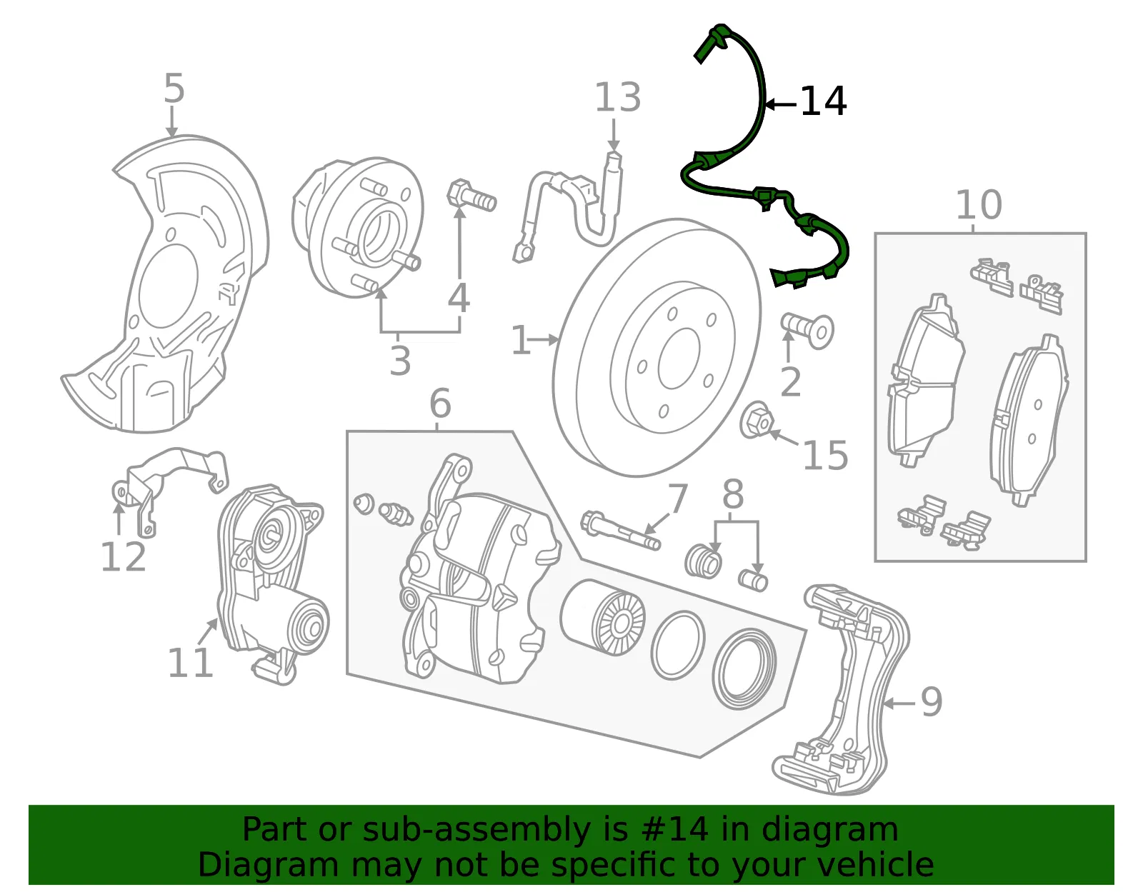 Sensor - GM (60009877)