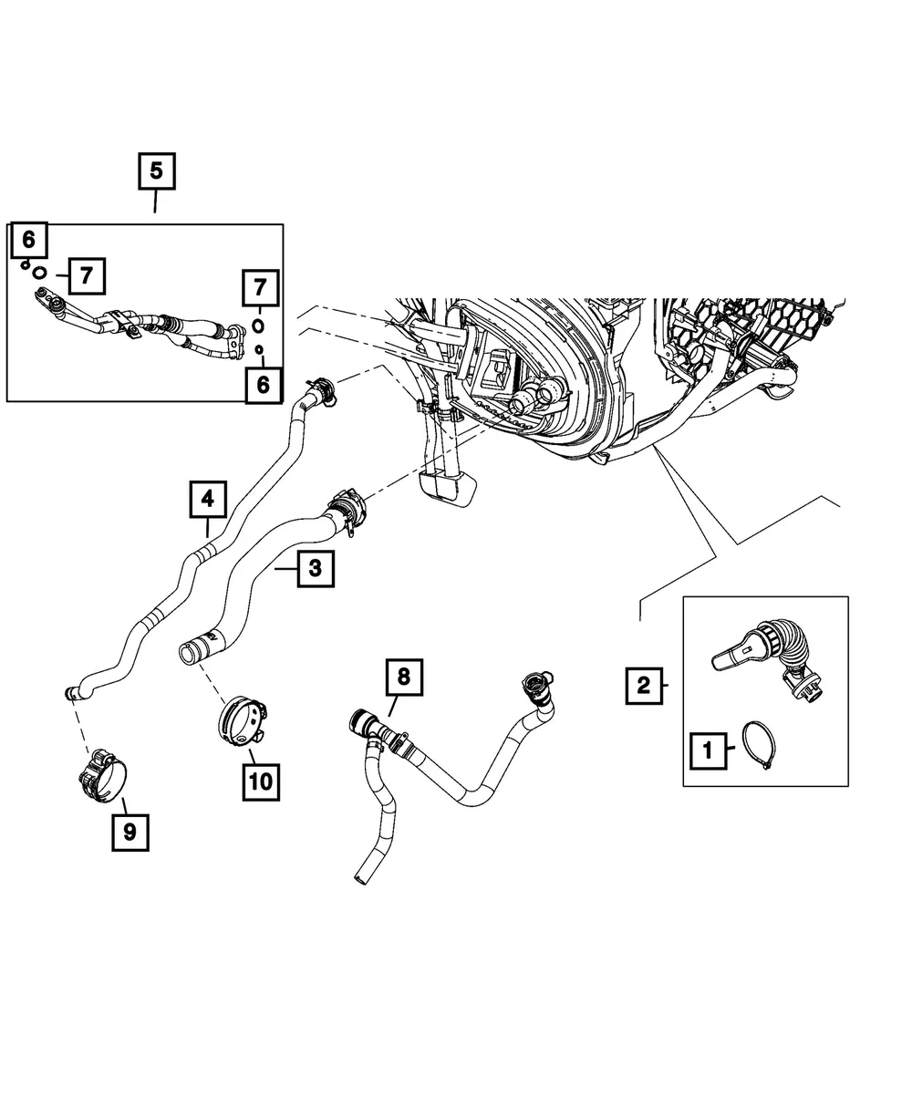 Wiring Clip - Mopar (6106189aa)