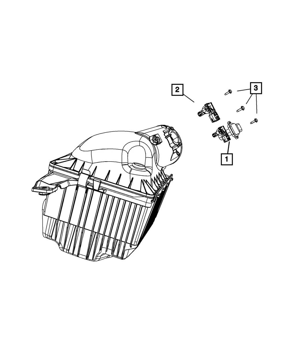 Map Sensor - Mopar (68005161ab)