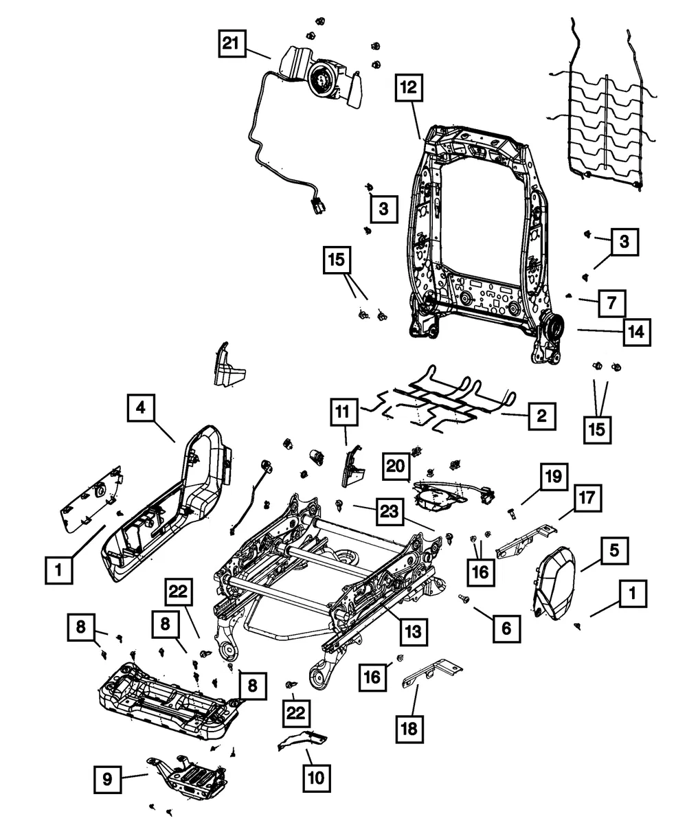 Module Bracket - Mopar (68050503AA)