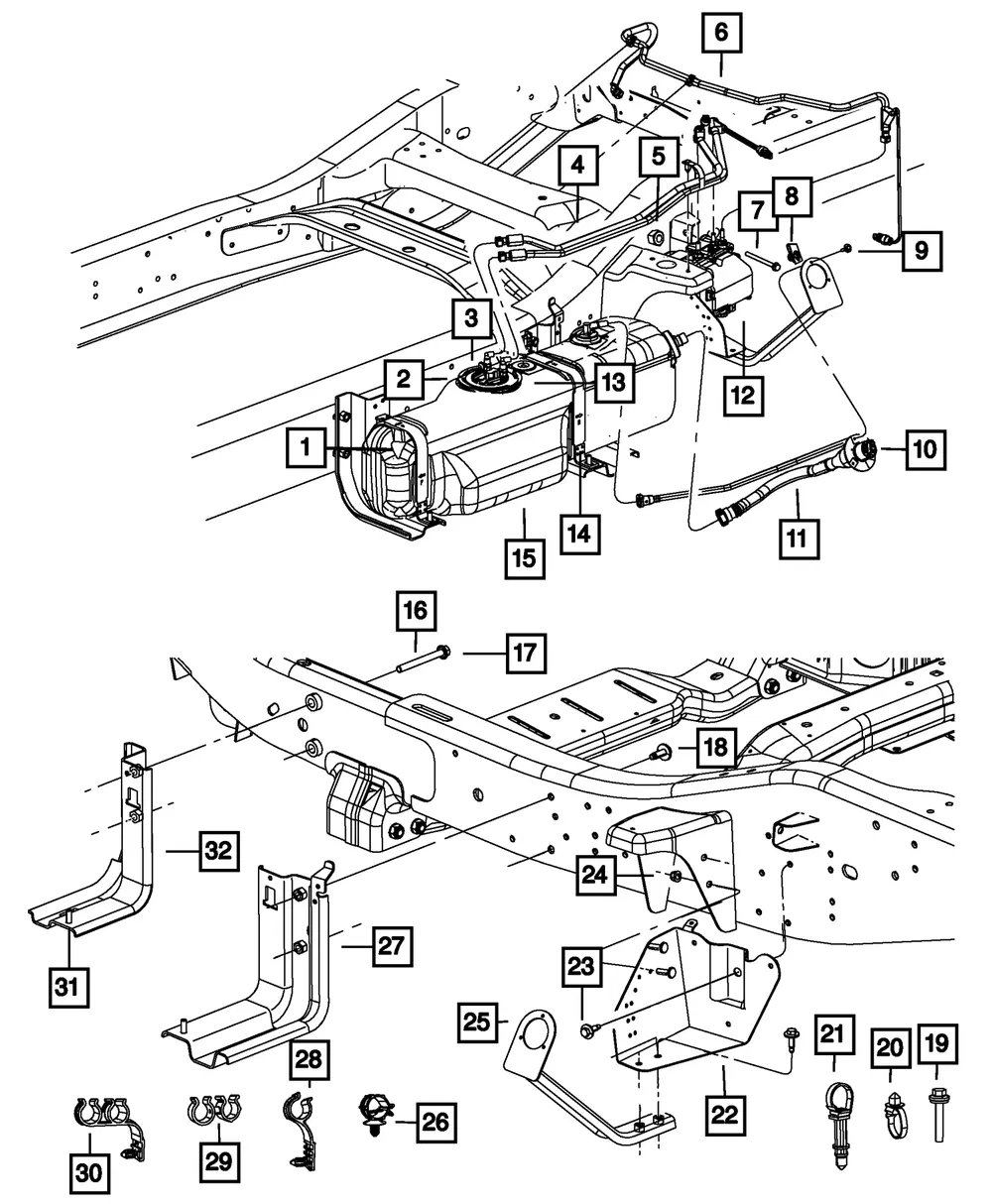 Urea Module O Ring - Mopar (68086587AA)
