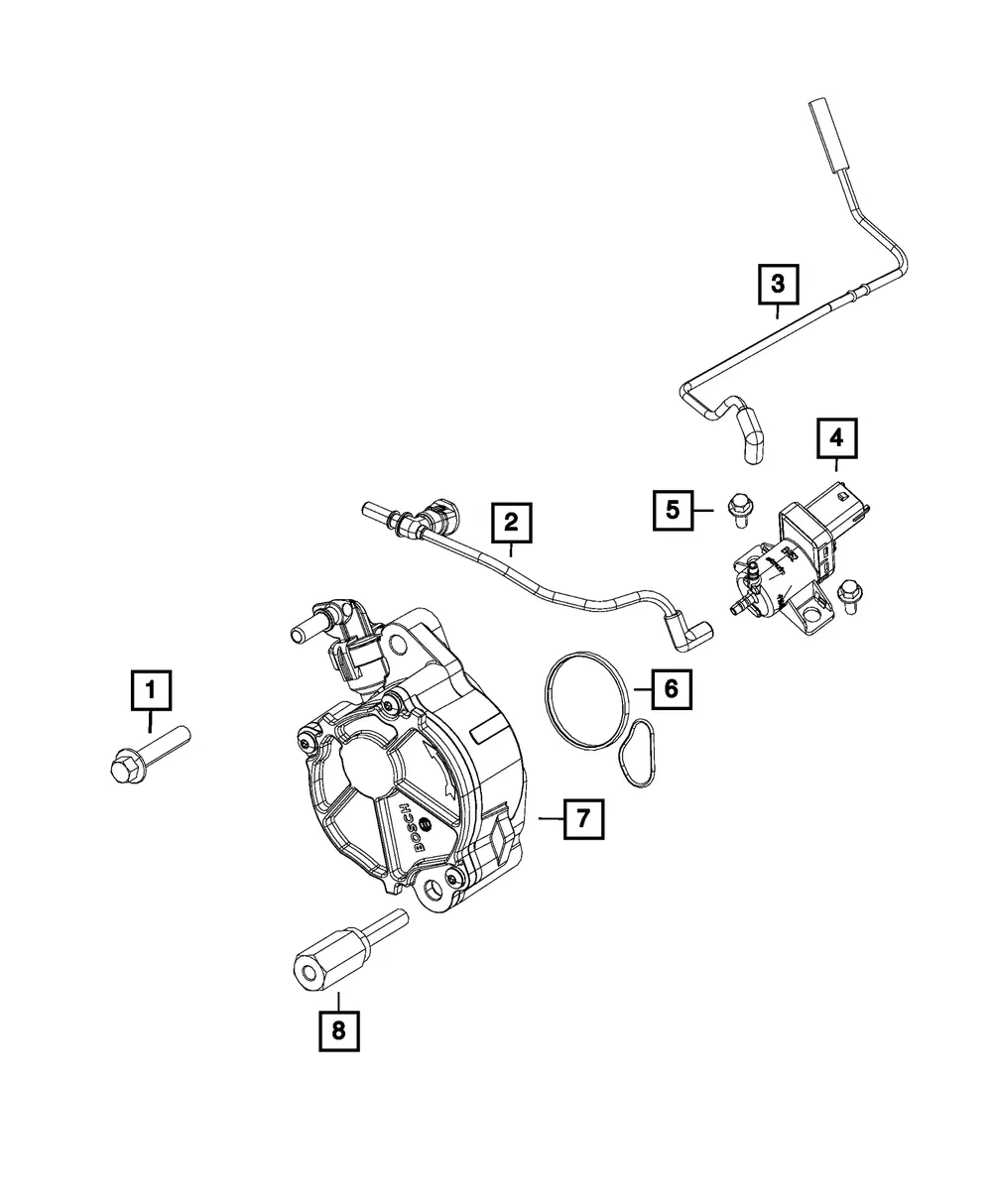 Vacuum Switch - Mopar (68092518aa)