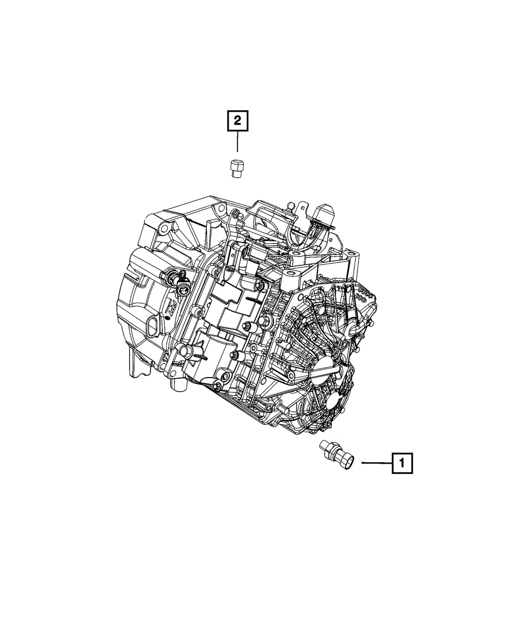 Back Up Lamp Switch - Mopar (68097162aa)