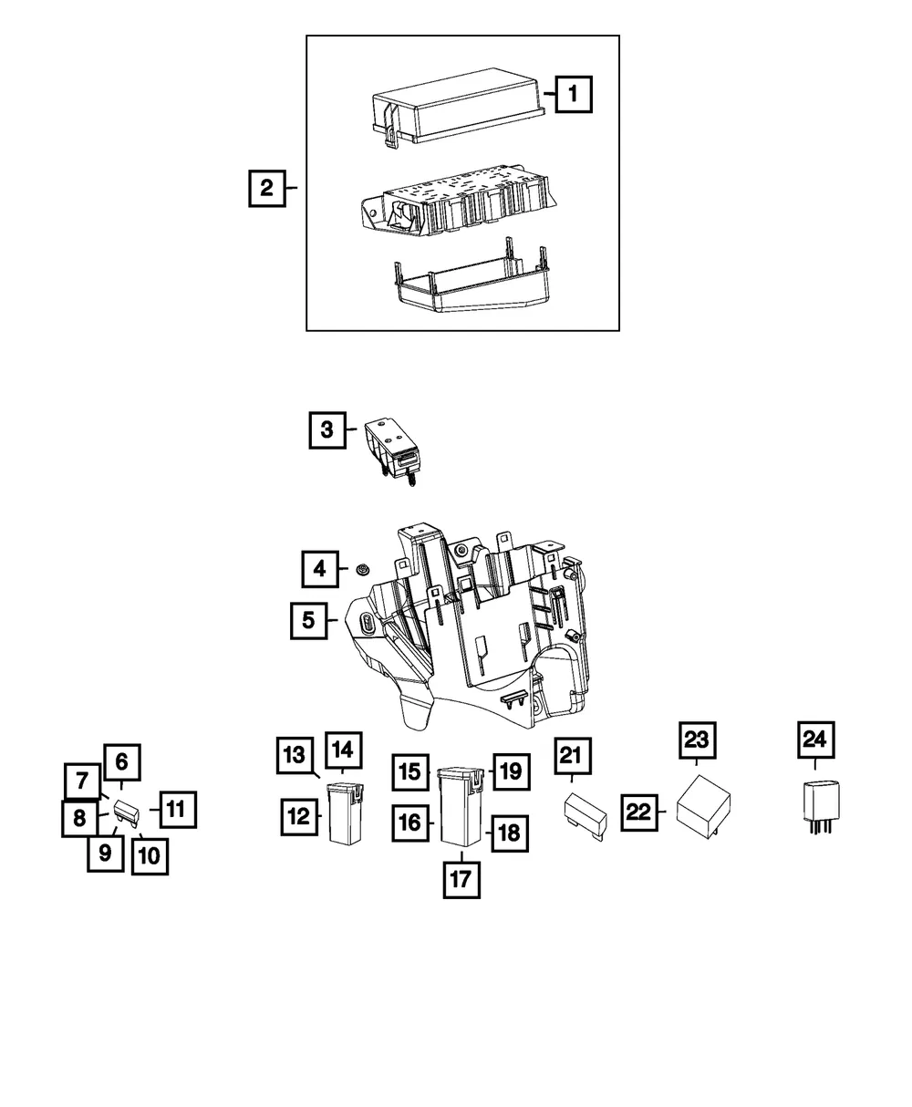 Micro Fuse - Mopar (68100748AB)