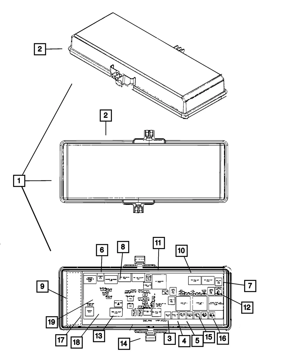 Battery Terminal Cover - Mopar (68100750aa)