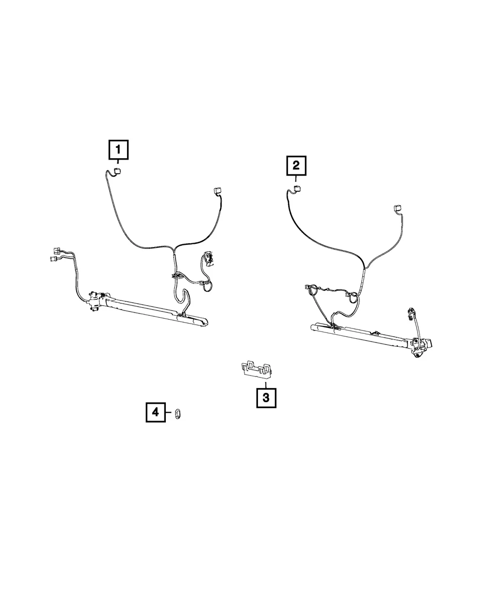 Wiring Grommet - Mopar (68109677aa)
