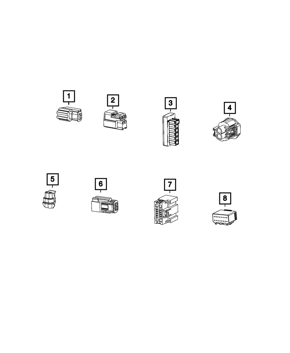 3 Way Wiring Kit - Mopar (68137882aa)