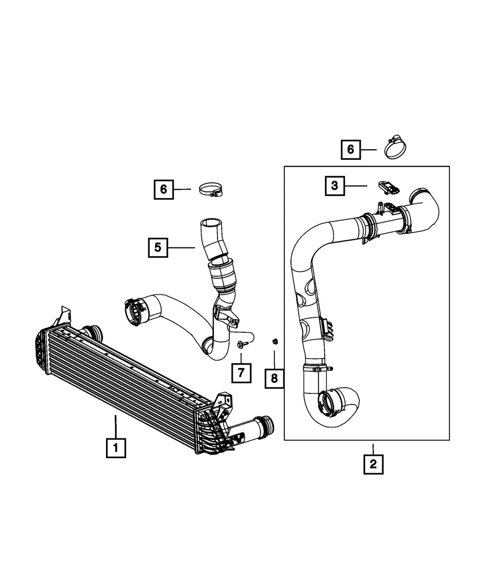Pressure Sensor - Mopar (68137978AA)