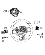 Speed Control Switch - Mopar (68140288AC)