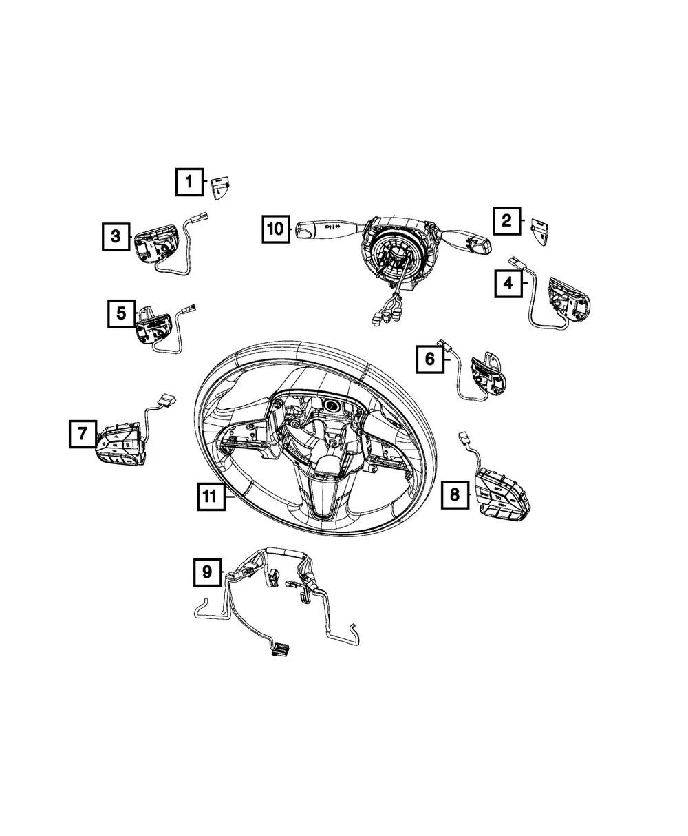 Multi-Function Switch - Mopar (68145642AH)